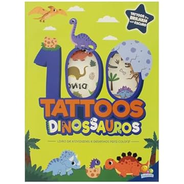 Capa do livro Tattoo Mania: Dinossauros