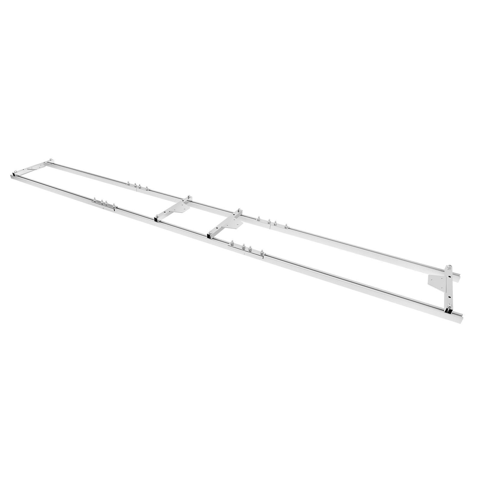 Molinillo de motosierra móvil, aserradero, soporte para motosierra, kit de fresado portátil, soporte para motosierras, para constructores y carpinteros, 29 x 8 x 270 cm