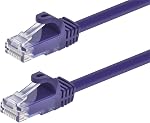 Monoprice 111335 3' FLEXboot 24AWG Cat5e 350MHz UTP Bare Copper Ethernet Network Cable, White