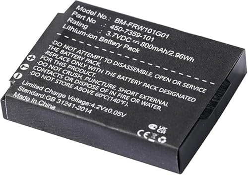 Enyuly 3.7V 450-7359-101 Battery Replacement for FrontRow FR Wearable Lifestyle Juno ISM-01 ITM-01 Pendant Microphone Battery