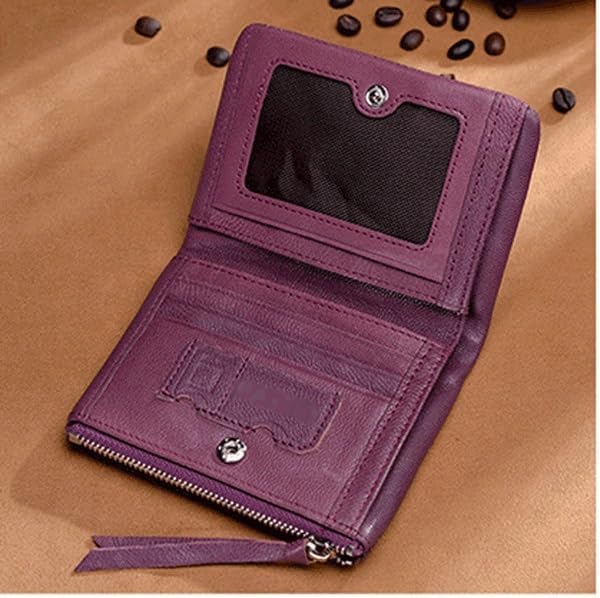 楽天市場】【50％OFFクーポン】 楽天一位 ミニ財布本革レディース 本革 カードケース 本革 カード入れ 小銭入れ 二つ折り財布 レディース  ミニウォレット 財布 レディース コンパクト 小さい財布 じゃばら かわいい お札を折らない 収納 ブランド : best of best 本革レディース財布レザーデザインレディース財布カードホルダーショートマネーバッグ、12CM