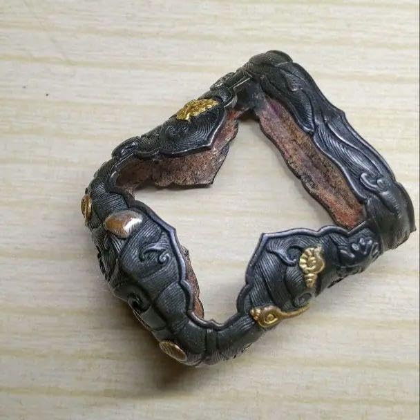 刀装具　美品海図貝づくし【縁、栗形、頭？鐺】 刀装具 海図貝づくし縁、栗形、頭？鐺 - FIRAWASPORT.COM