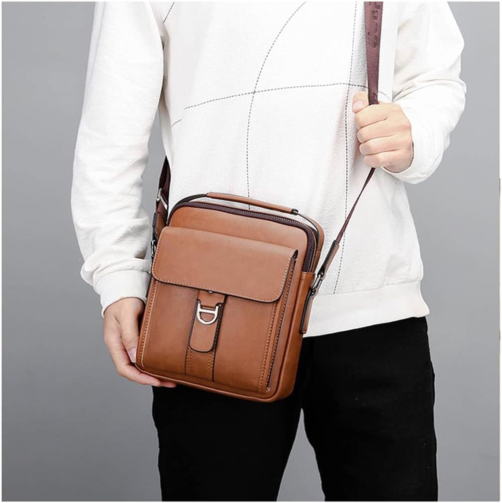 Men Vintage Shoulder Bag For Man Leather Messenger Bag Casual Crossbody Bag Male Business Handbag For