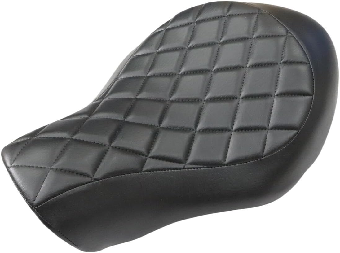 YIBO Low profile and wide professional seat for Harley Sportster XL883 1200 N 48 2005-2013 new 2006 2007 2008 2009 2010 2011 2012 2013 2014 (Style 2)