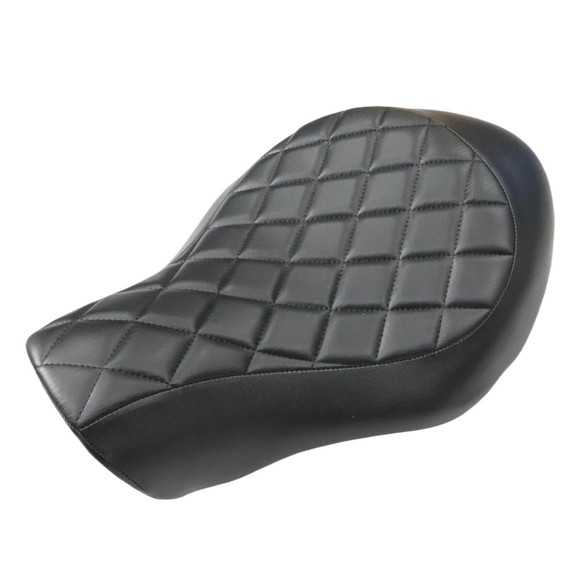 YIBO Low profile and wide professional seat for Harley Sportster XL883 1200 N 48 2005-2013 new 2006 2007 2008 2009 2010 2011 2012 2013 2014 (Style 2)