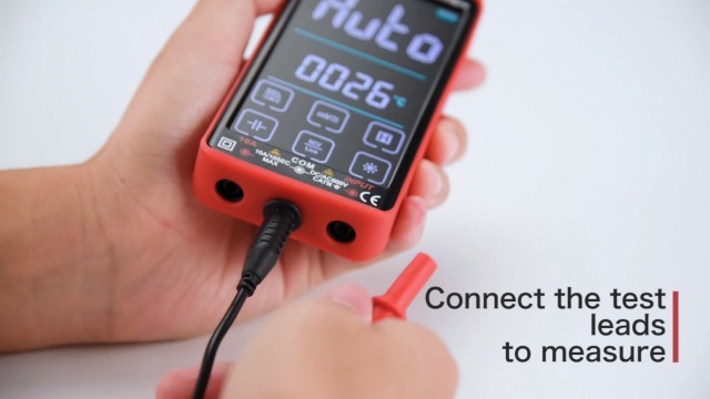 Multímetro Digital AN109 – Rango Automático, Prueba Sin Contacto, 4000 Cuentas, Pantalla Retroiluminada