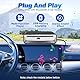 CD-DVD-Player, Auto-DVD-Player, Auto-Box, USB, Original-Navigationsgerät, CD, Gerät, Auto/Fernseher/Laptop, universell