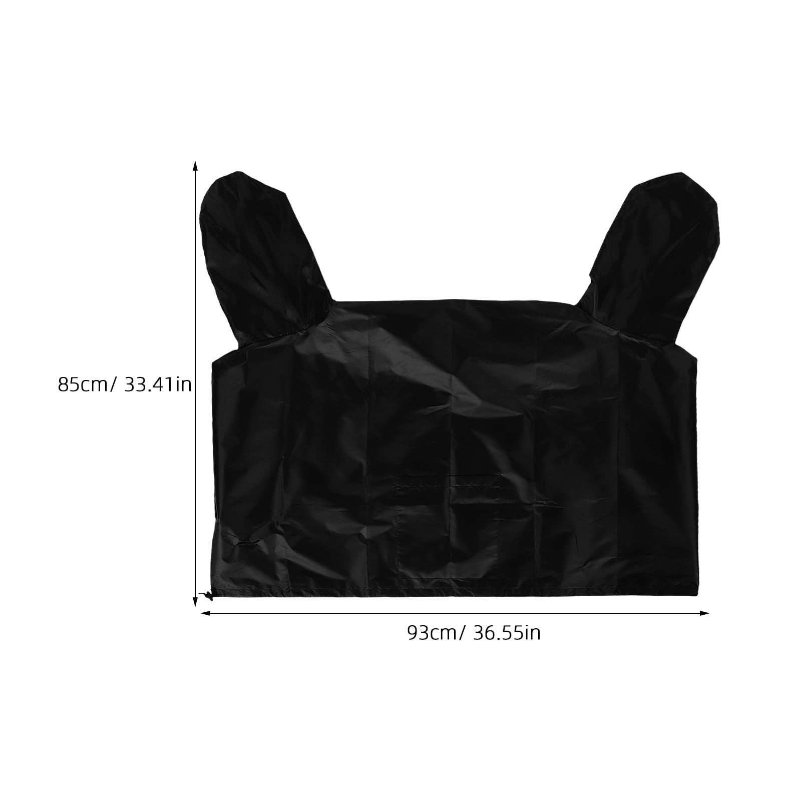 Copertura Parasole per Manubrio Moto in Nylon Protezione Solare e Design Orecchie, Copri Scooter Elettrico Resistente e Facile da Installare per Motociclette e Bici Elettriche
