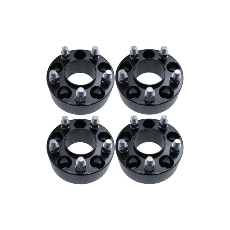 Ruici-Lucky-4-Pcs-2-Hubcentric-Wheel-Spacers-5X45-715Mm-14X15-Black 51mlpvv1p5l. sl500 . ss800