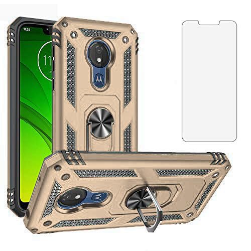 Coque Motorola Moto G7 Power Asuwish avec protège-écran verre trempé