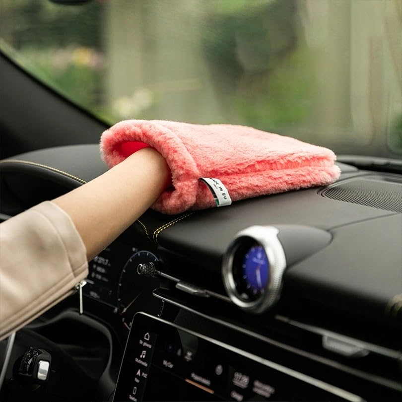 Car Cleaning Set – Juego de limpieza de coches – Kit de microfibra ecológica para limpieza de vehículos sin productos químicos