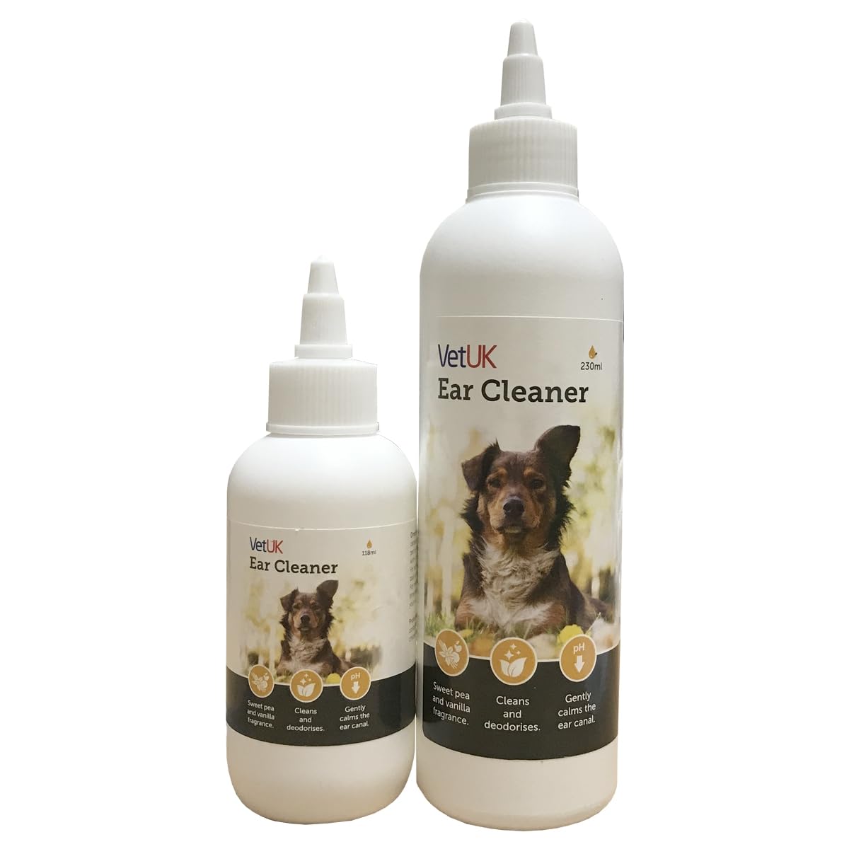 VetUK Ear Cleaner - Bottle Size : 230ml