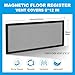 4-Pack Magnetic Vent Covers 7x13 Inch - Universal Fit for Floor, Wall & Ceiling Registers (7