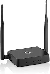 Roteador Multilaser RE171 300MBPS 4PORTAS 2 Antenas Removiveis Preto