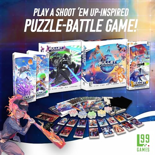 Bullet Heart – Juego de mesa puzzle para 1-4 jugadores miniatura 3