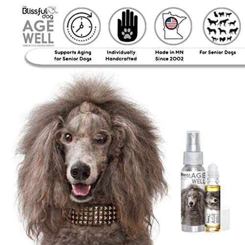 Image of The Blissful Dog Poodle Age Well Dog Aromatherapy Roll-On Bottle for Your Dog's Peaceful Ageing