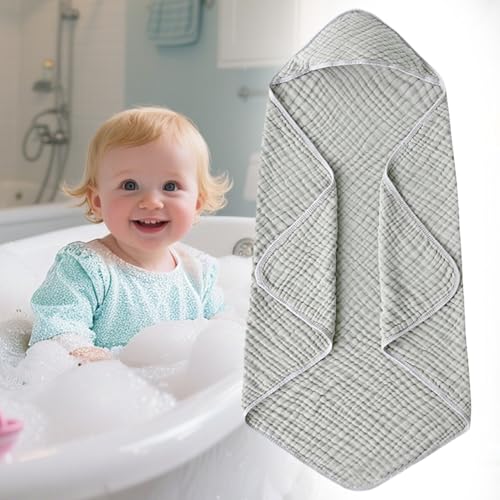 Serviette à capuche bébé coton peignoir mixte séchage rapide