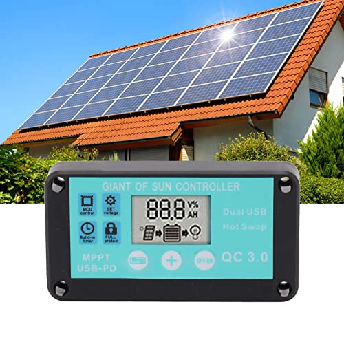 Solarladeregler 12 V Handy-Ubs-Regler für Boost 24 V Schnellladung 12 V 24 V Selbstanpassung USB Pd Qc3.0 für Technische Spezifikationen Solarladeregler Energy Co (50A)