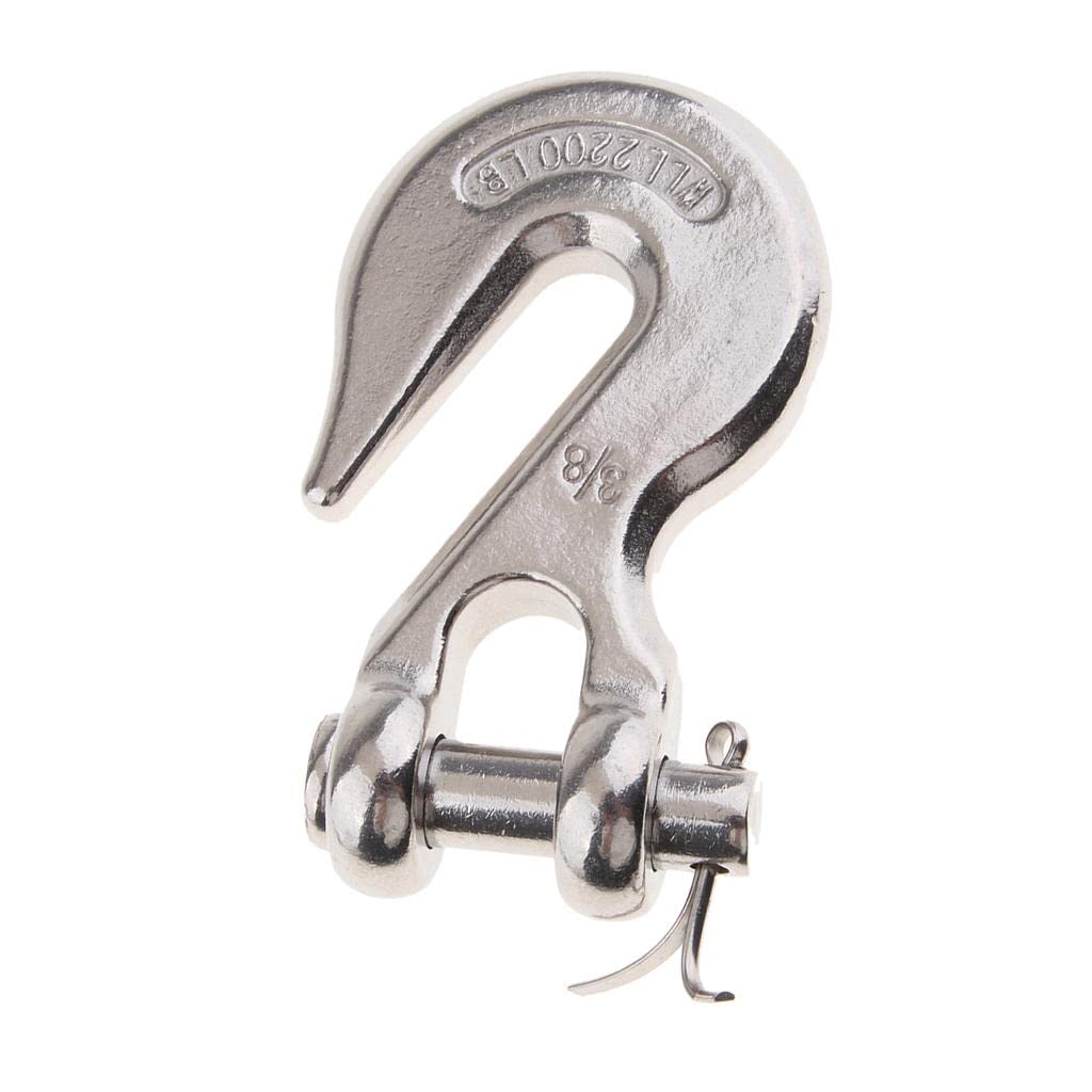 316 Edelstahl Schäkel Greifkettenhaken 3/8" für