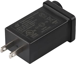 Replacement Yard Inflatable Adapter Power Supply Adaptor 12Vdc 1.0A Class 2 Power Supply for Halloween Christmas Inflatable Decorations Bkj744