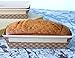 Fit Meal Prep 1 LB Kraft Paper Bread Loaf Pan Disposable Corrugated Recyclable Bakery Pastry Rectangle Pans with Artisan Print for Baking, Microwave Freezer and Oven Safe, 30 Pack