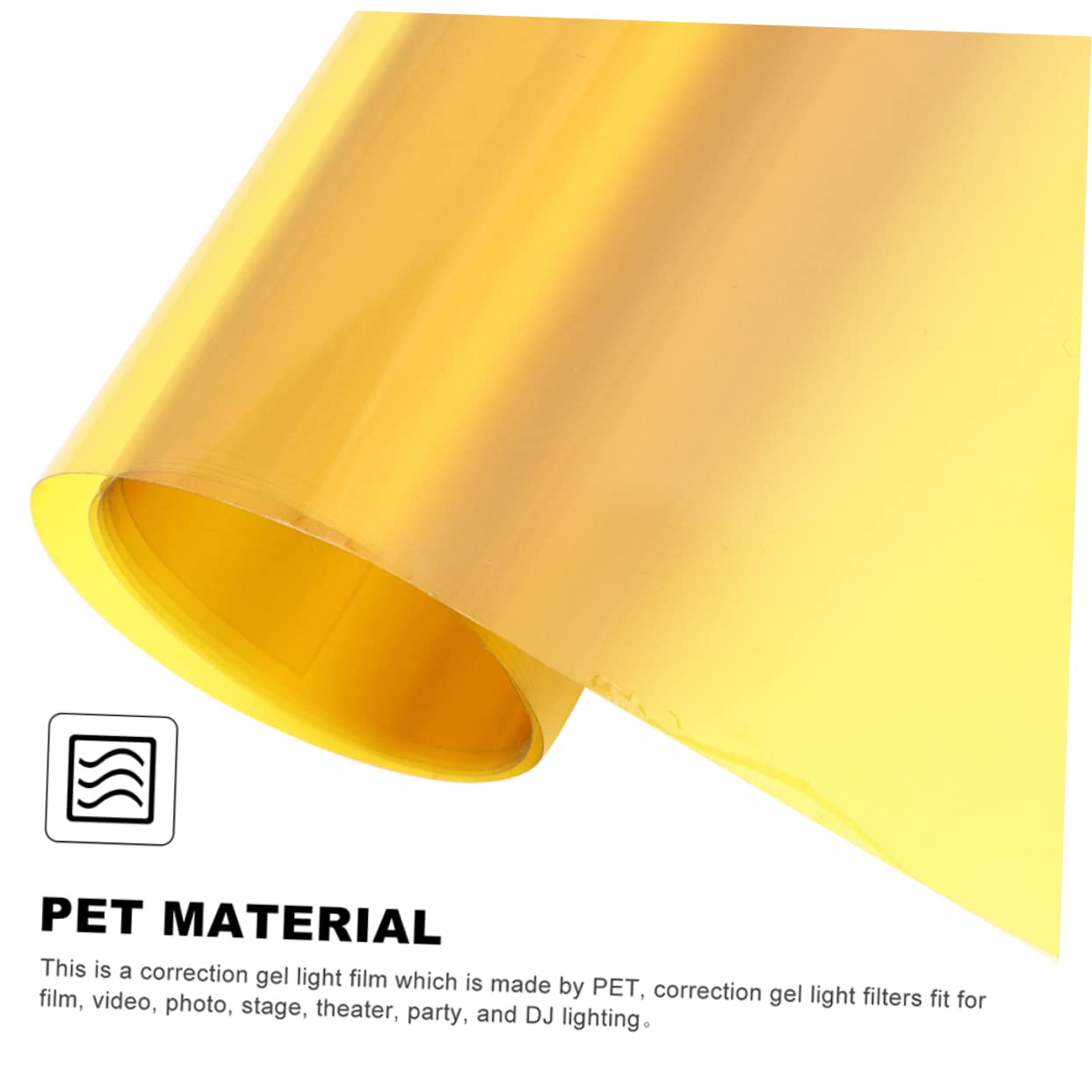 Filtros De Color para Iluminación Gel De Filtro Luminoso para Fotografía Y Teatro Lámina Difusora De Luz De Pet Filtros De Luz Calida Y Efectos Especiales