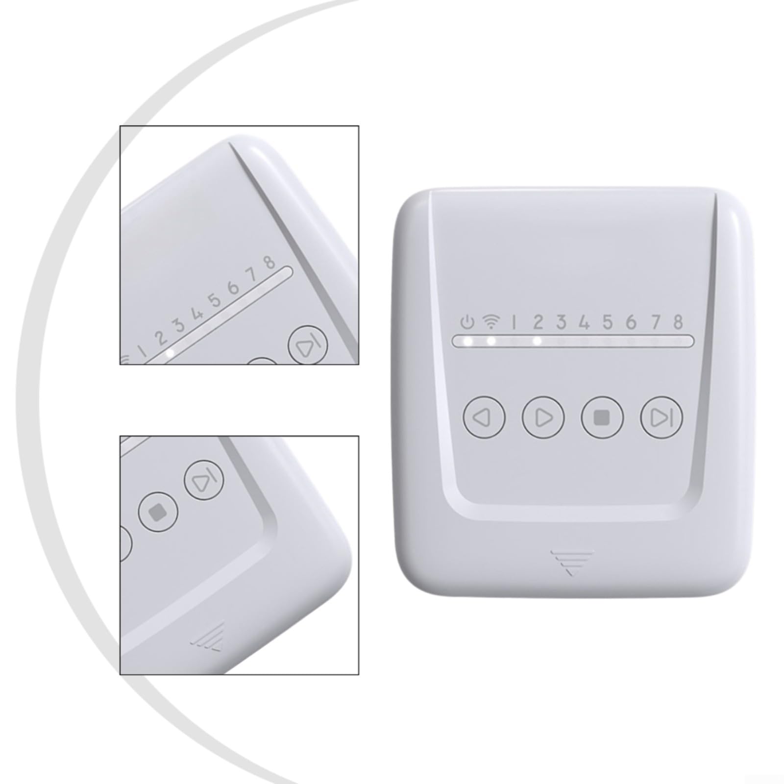 KiraKira Sistema di irrigazione programmabile WiFi 8 con sensore meteorologico e controllo app per giardino esterno prato