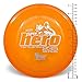 Hero Disc USA Superhero 235 K9 Candy Plastic Dog Disc, Outdoor Dog Toy and Pet Disc, Puncture Resistant Dog Flying Disc (Orange)