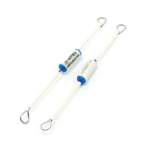 uxcell Piezas de reparación eléctrica de la olla de arroz 250V 15A 185 Celsius fusibles el 3.5 in