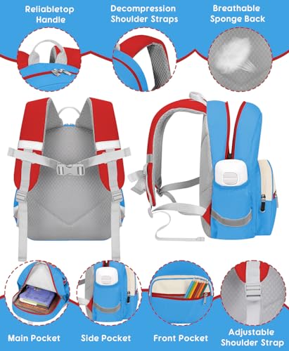 Image of Kids Backpack for Boys Girls Cute Kindergarten Daycare School Bag