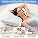 TranquilMoments Memory Foam Pillows, Bed Pillow for Side,Back and Stomach Sleepers,Neck Pillow for Sleeping with Removable and Machine Washable Cover, Standard Size (1 Pack)