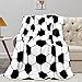 MASTIEE Soccer Blanket, Soccer Gifts for Boys Girls Soccer Lovers, Soft Fleece Throw Blanket for Kids Toddlers Teens Soccer Decor for Bedroom - 40x50 Inch