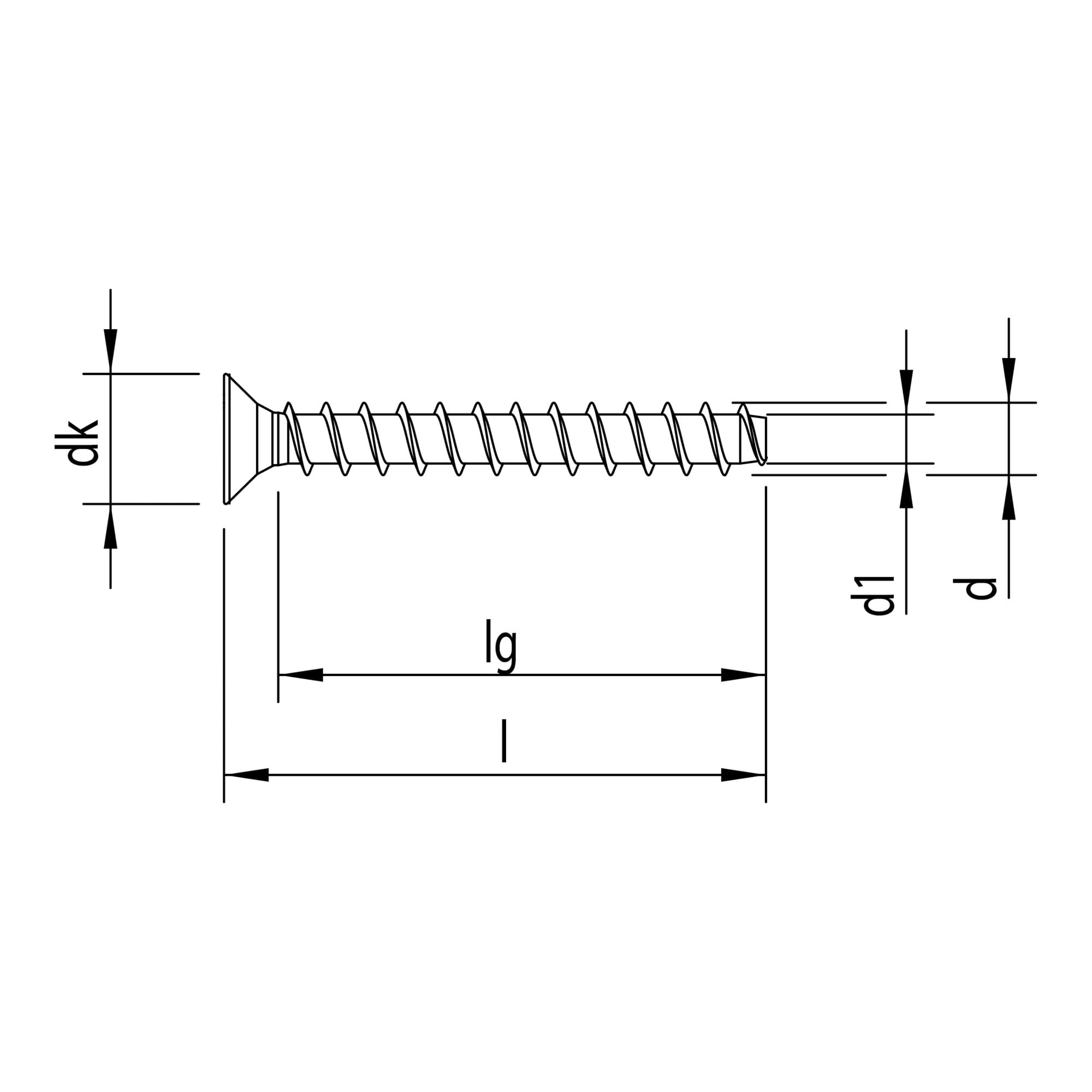 HECO-MM Plus Countersunk Head 6X 70 Galvanised Multi-Monti Screw Anchor with Rating, Silver, 6,0" - Image 2