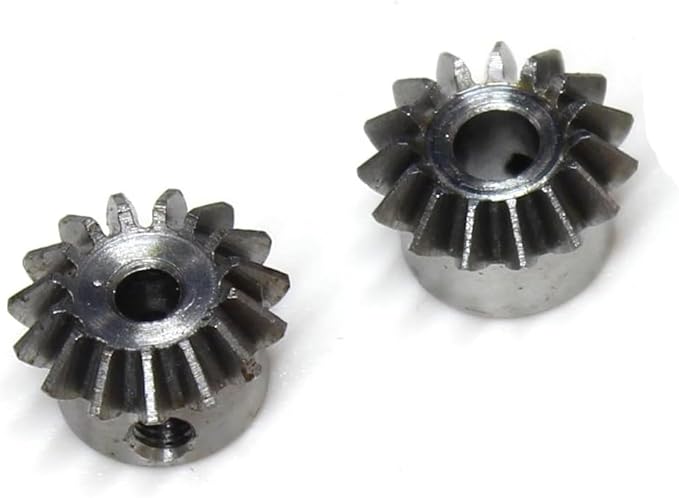 Uxcell 2pcs Bevel Gear 0.8 Module 1:1 Reduction Rate 15T 5mm - Import It All