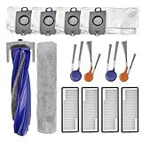 Compatibilité parfaite : compatible avec l'aspirateur robot Narwal Flow. 14 pièces incluses: 1 brosse à rouleau, 1 balai de type chenille, 4 brosses latérales, 4 filtres HEPA, 4 sacs à poussière. Ils sont joliment assortis et faciles à installer. Veuillez noter que ceci n'est pas un produit OEM. Toute utilisation du nom de la marque ou du modèle est uniquement destinée à démontrer la compatibilité de ce produit.