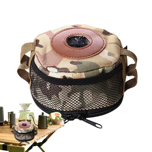 Tuxuseo Funda para Bidón, Cubierta para Cilindro de Gas, Accesorios de Viaje Bolsas para Acampar Barbacoa Senderismo Montañismo