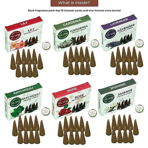 Trumiri TRU-ICVP-FLORAL Incense Cones thumb #1