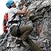 JEELAD UIAA & CE Certified Climbing Rappelling Equip Hand Ascender Left Right Hand for 10-13mm Rope