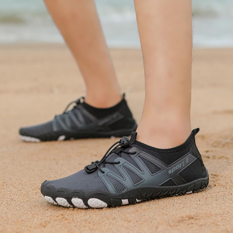 Non-Slip Water Shoes Aqua Swim Shoes Mens Womens Outdoor Sports for Boating Fishing Diving