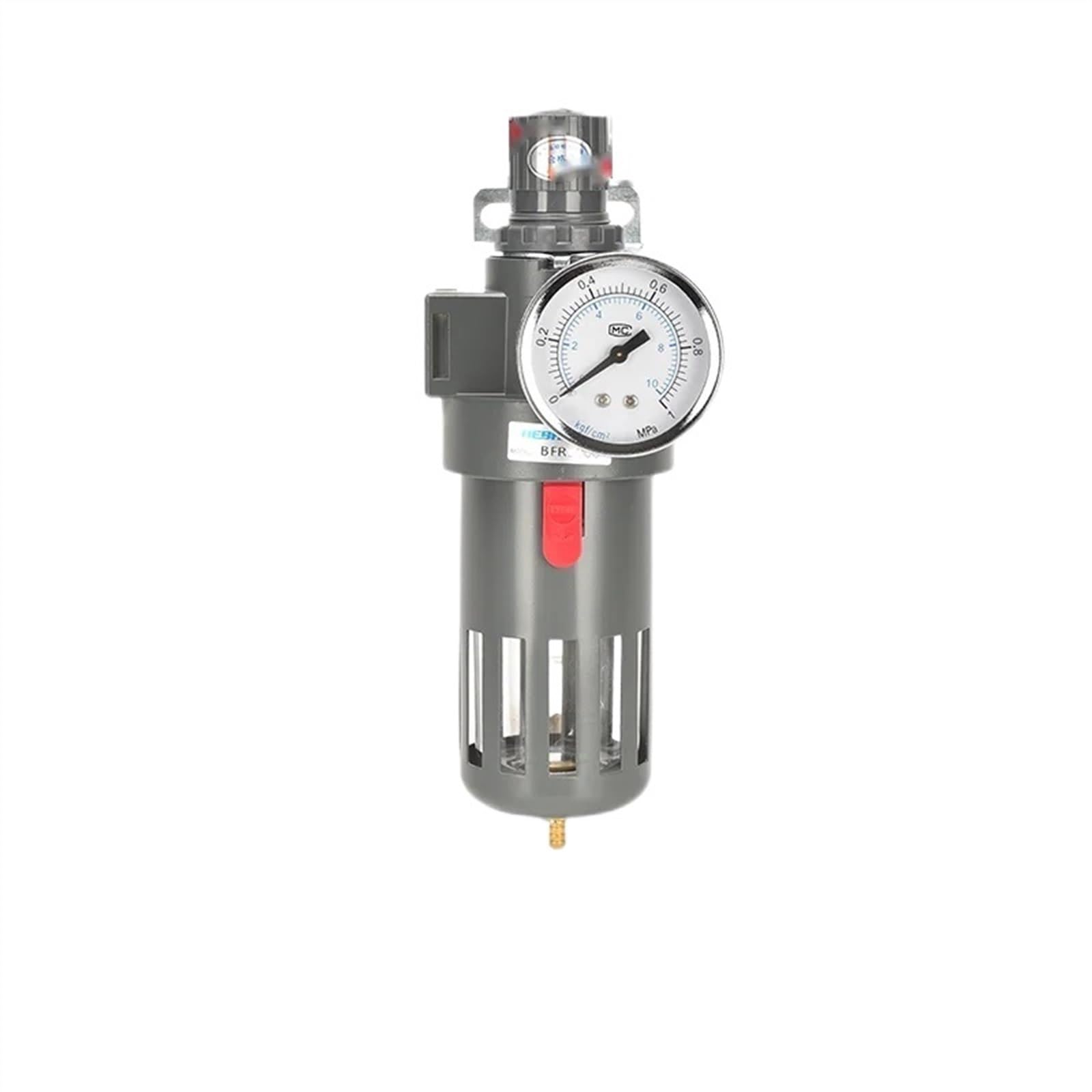 Filtro de bomba de aire neumático BFR3000 3/8, válvula reductora de presión, regulador separador de agua y aceite for compresores(BFR3000 copper)