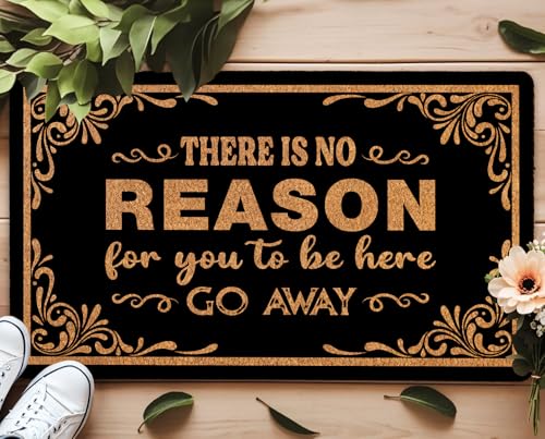 YSYTMAT Ho Why is You Here There is No Reason for You to Be Here Go Away Yay Youre Here Hey Yall Yay Its You Non-Slip 30x17 Inch Indoor/Outdoor Rug for Front Door Mat Door GIF Mat