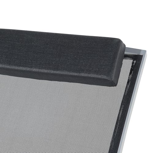 Beliani Gartenliege Aluminium - 6