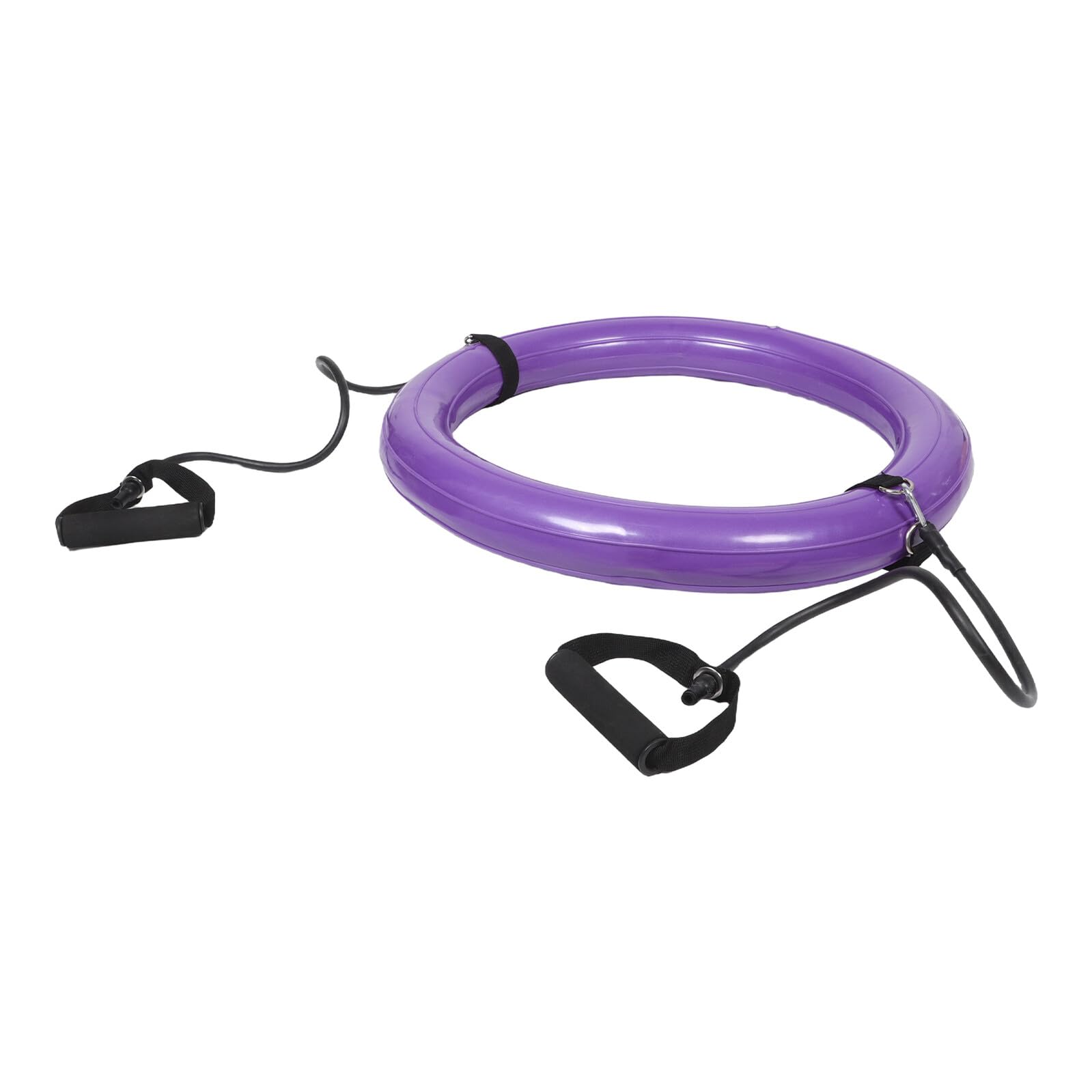 Supporto per Palla Yoga Fissato 60cm in PVC Porpora | Maniglia Integrata, Struttura Ispessita Anti-scivolo, Uso Home Gym e Pratica Domestica