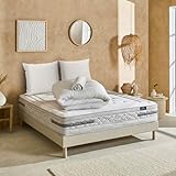 🛏 Confort haute qualité : Matelas 26 cm à accueil équilibré et soutien ferme, parfait pour un sommeil réparateur.