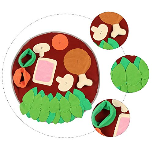 Balacoo Pet Sniffing Brinquedo Pad Tapete para Cachorro Tapete para Animais de Estimação Brinquedo p