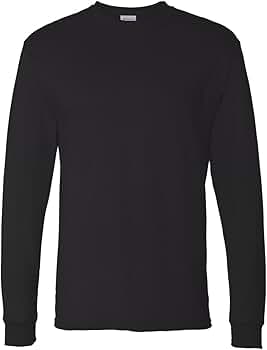 Hanes Men's Essentials Long Sleeve T-shirt Value Pack (2-pack