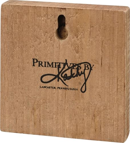 Primitives-By-Kathy-Happy-Fall-Home-Decor-Block-Sign-4-inch-Square Primitives By Kathy Happy Fall Home Decor Block Sign 4 inch Square