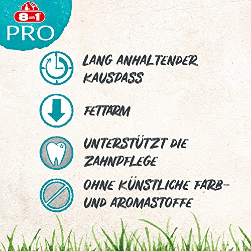 8in1 Pro Dental Knochen S - gesunder Kauknochen für kleine Hunde zur Zahnpflege, 1 Stück