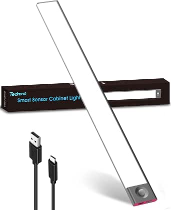 Règlette LED Cuisine 55 Cm Dimmable – Capteur Sans Contact 3 Températures – Lumière Sous Meuble Intelligent