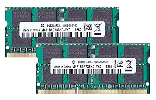 PC メモリ PC3-12800 (DDR3-1600)  8GB×2枚 ノートPC用 メモリ DDR3L-1600 16GB（8GB×2枚）｜PC3L-12800 低